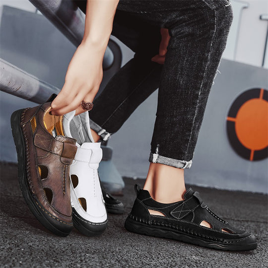 Damen Bequeme Freizeitsandalen mit atmungsaktivem Design und verstellbarem Riemen R&B