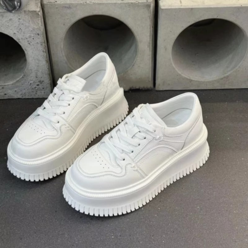 Damen Modische Sneaker mit plateauartiger Sohle und atmungsaktivem Design R&B