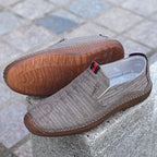 Damen Bequeme Slip-On Freizeitschuhe mit flachem Komfortdesign R&B