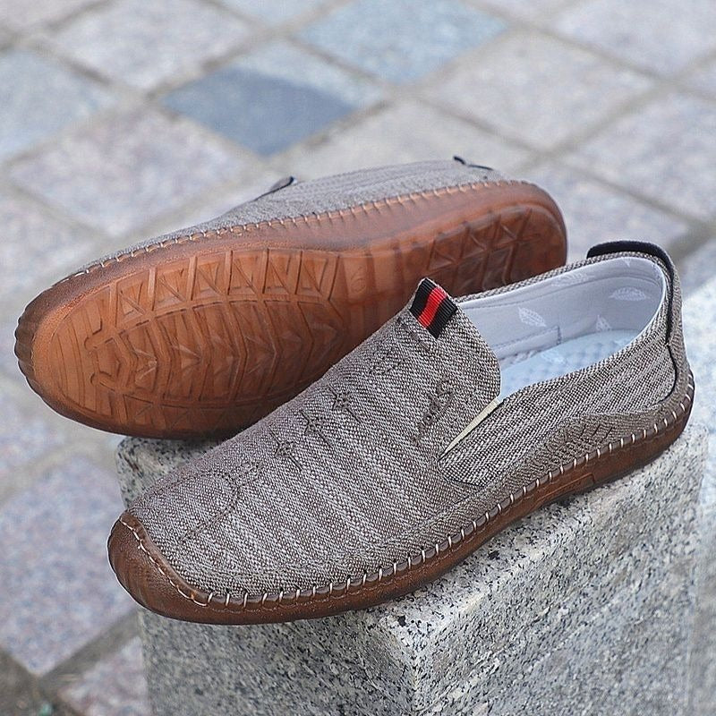 Damen Bequeme Slip-On Freizeitschuhe mit flachem Komfortdesign R&B