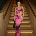 Damen Elegantes Sommerkleid mit floralem Design und schmalem Schnitt R&B