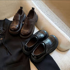 Damen Mokassins mit modischem Riemen und komfortabler Sohle R&B