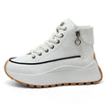 Damen High-Top Sneakers mit elegantem Reißverschluss und dämpfender Laufsohle R&B