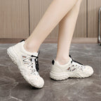 Damen Sportliche Freizeitschuhe mit atmungsaktiver Mesh-Oberfläche und dämpfender Sohle R&B