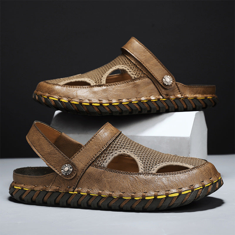 Damen Freizeit-Sandalen mit atmungsaktiver Netzstruktur und rutschfester Sohle R&B