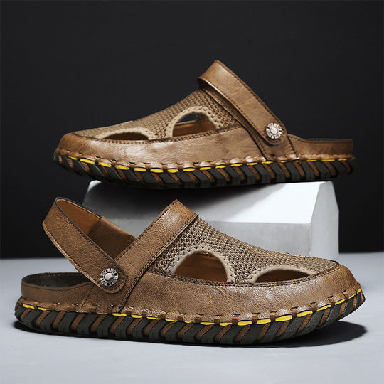 Damen Freizeit-Sandalen mit atmungsaktiver Netzstruktur und rutschfester Sohle R&B