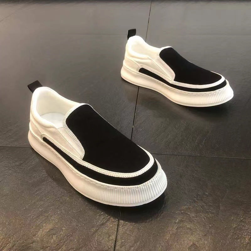 Damen Slip-On Sneakers mit innovative Oberflächentechnologie und rutschfester Sohle R&B