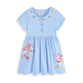 Mädchen Sommerkleid mit gesticktem Einhornmotiv R&B