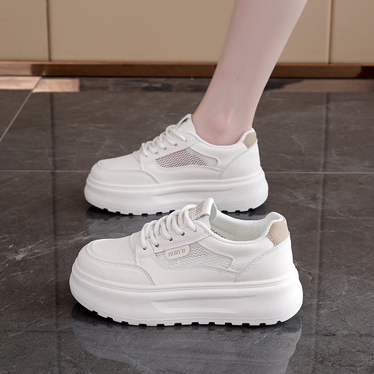Damen Chunky Sneakers mit atmungsaktiver Mesh-Oberfläche und dämpfendem Komfort R&B