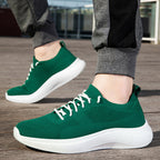 Unisex nan leichter Strick-Sneaker mit anatomischer Zehenbox, gepolsterter Fersenführung und stoßabsorbierender Leichtsohle R&B
