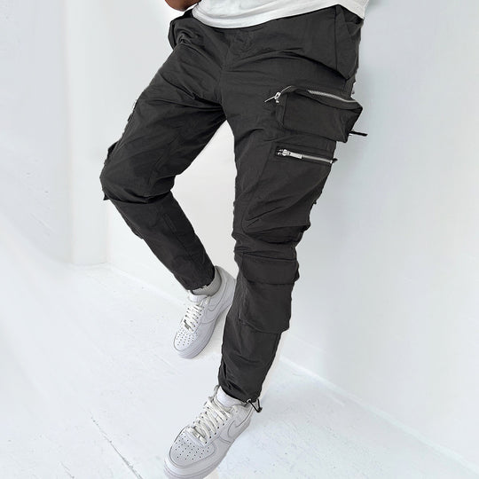 Herren Cargo-Hose mit praktischen Multifunktionstaschen und modernem Slim-Fit R&B