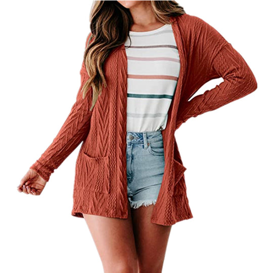 Damen Strickjacke im lässigen Design R&B
