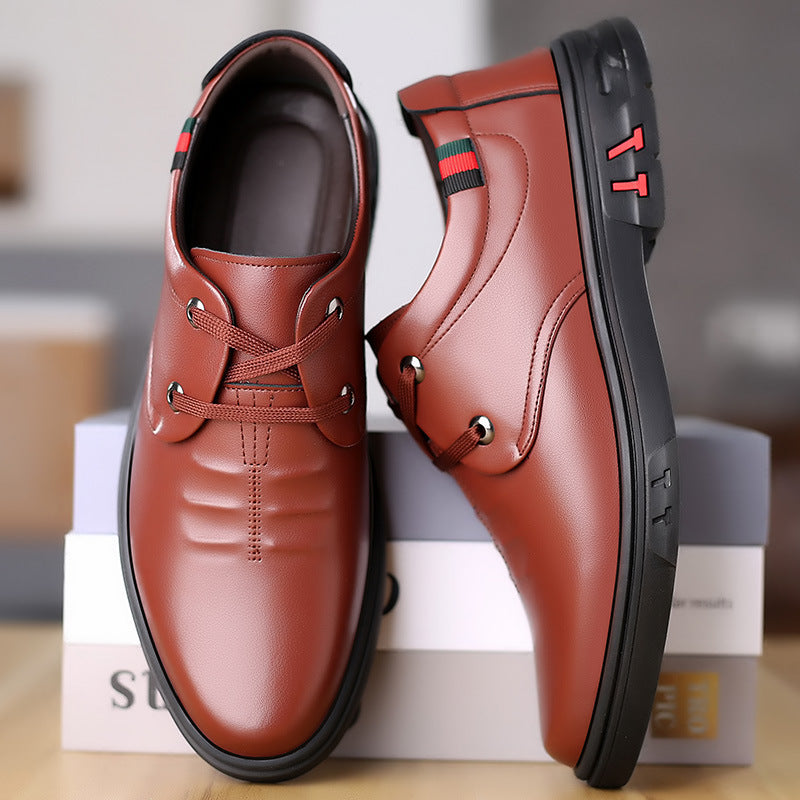 Herren Elegante Schnürschuhe aus hochwertigem Leder R&B