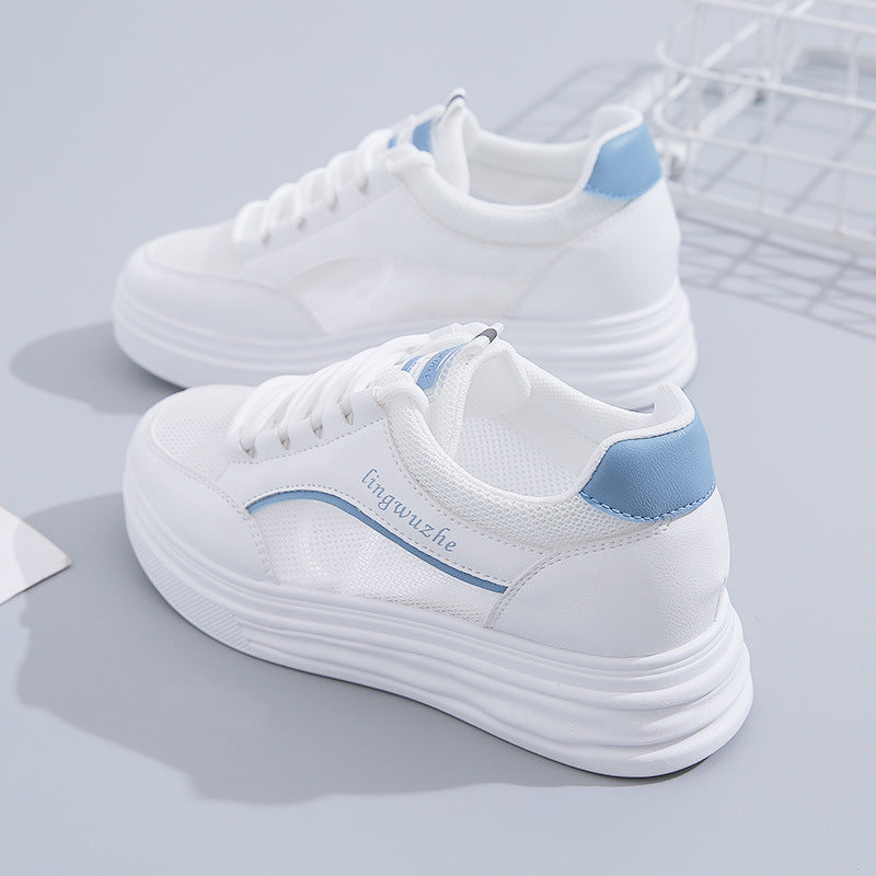 Damen Lifestyle Sneakers mit atmungsaktiver Mesh-Oberfläche und bequemer Dämpfung R&B