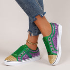 Damen Glitzernde Slip-On Sneaker R&B