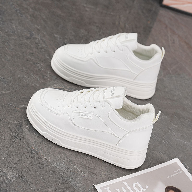 Damen Sportliche Chunky Sneakers mit dicker Laufsohle R&B