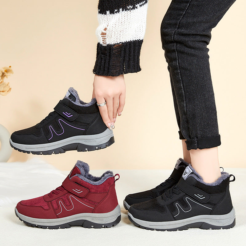 Damen gemütliche und isolierte Winterstiefel R&B