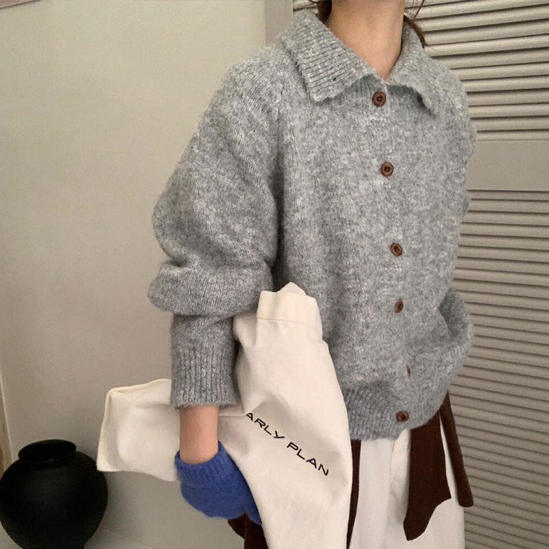Damen kuscheliger Strickpullover R&B