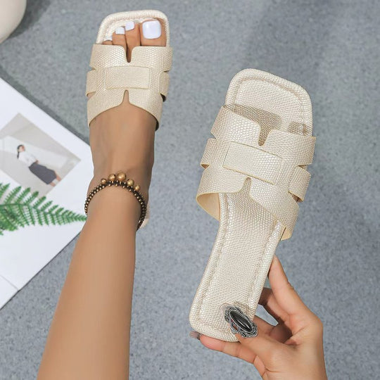 Damen Elegante Riemensandalen mit modischem Schnitt R&B