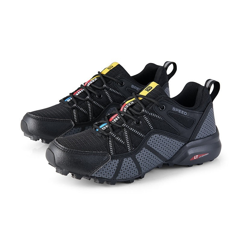 Damen Lauf- und Fitnessschuhe mit verstärkter Sohle und atmungsaktiver Obermaterialstruktur R&B