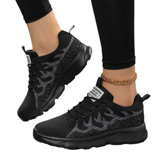 Damen Sportliche Lauf-Sneaker mit atmungsaktivem Obermaterial und rutschfester Sohle R&B