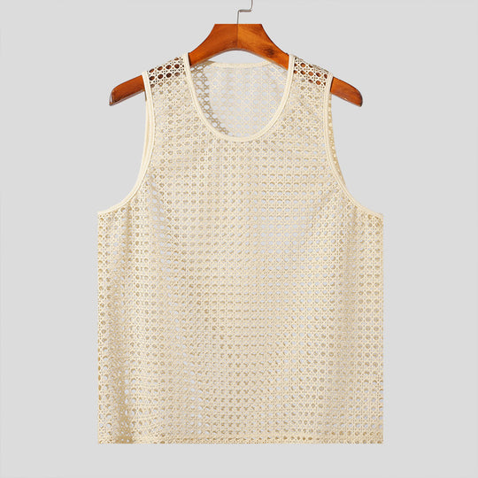 Herren Mesh Sporttanktop R&B