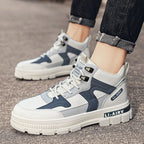 Damen Sportliche High-Top Sneakers mit atmungsaktiver Mesh-Oberfläche von R&B