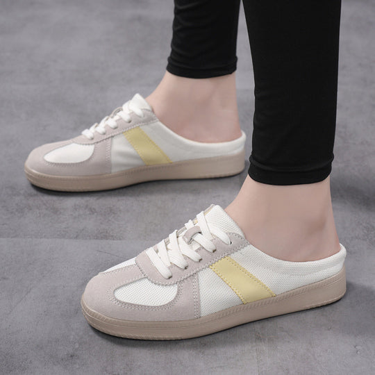 Damen bequeme und atmungsaktive Sneakers mit flexibler Sohle R&B