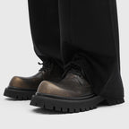 Damen Stabile und modische Schnürschuhe mit robustem Profil R&B