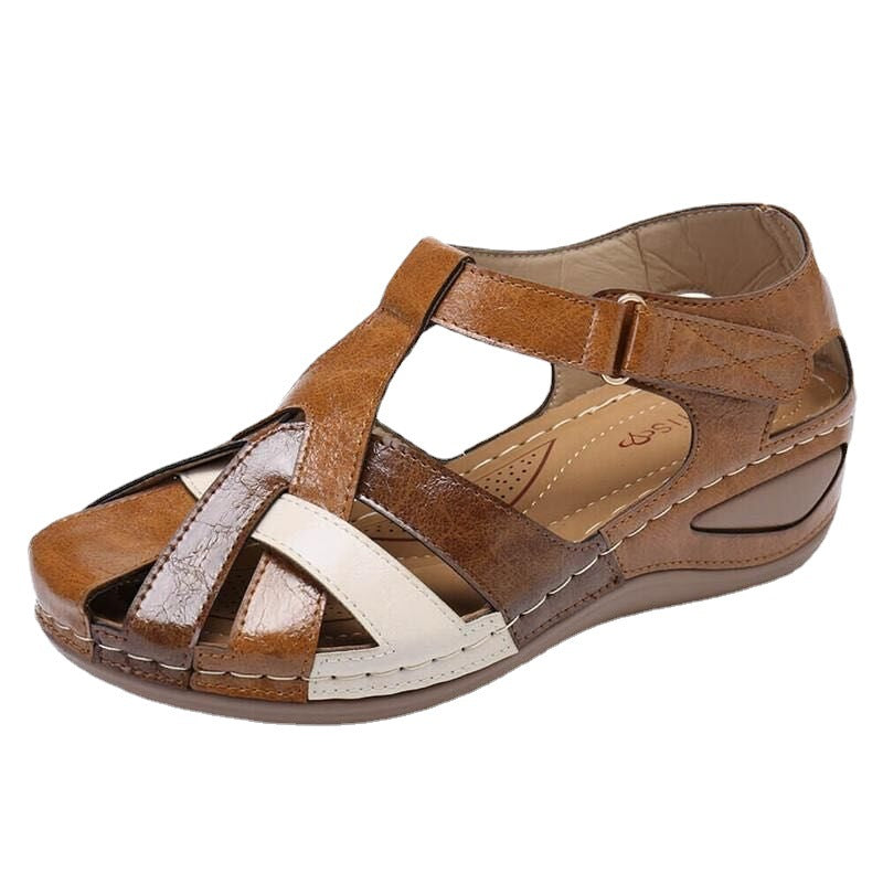 Damen Sandalen mit verstellbarem Riemendesign und anatomischer Fußbettung R&B