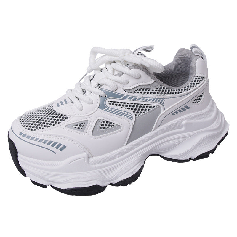 Damen Sportliche High-Performance Sneakers mit atmungsaktiven Mesh-Einsätzen R&B