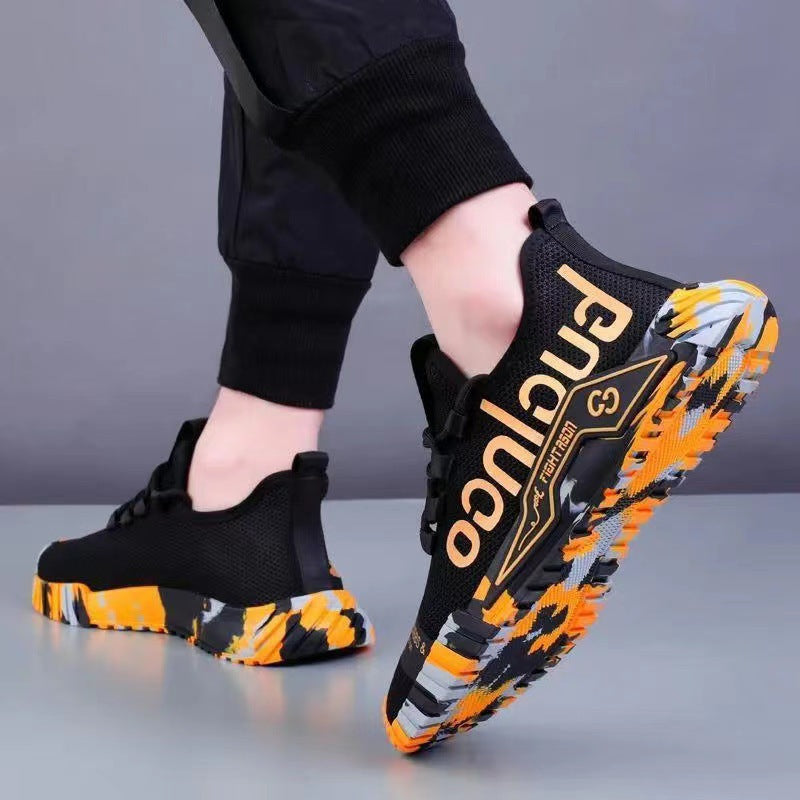 Herren Sportliche Freizeitsneaker mit rutschfester Sohle und atmungsaktivem Obermaterial R&B