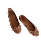 Damen Ballerinas mit dekorativem Schleifenakzent und ergonomischer Innensohle R&B
