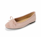 Damen Ballerinas mit süßem Schleifendetail