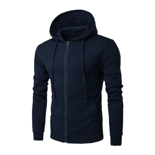 Damen Kapuzenjacke mit durchgehendem Reißverschluss und praktischen Seitentaschen R&B