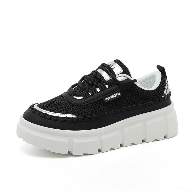 Damen Sportliche Trend-Sneaker mit Federung und atmungsaktivem Obermaterial R&B