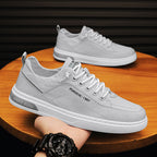 Damen Sportliche Sneakers mit atmungsaktiver Oberflächenstruktur und robustem Sohlenprofil R&B