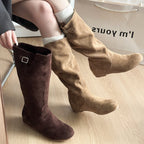 Damen hochwertige Stiefel mit elegantem Design und komfortabler Sohle R&B