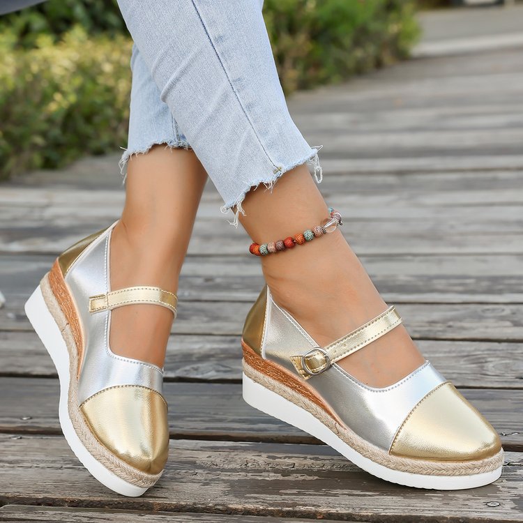Damen modische und bequeme Sandaletten mit floralem Design R&B