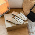 Damen Bequeme und stilvolle Sommerschuhe mit offenen Zehen R&B