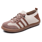 Damen Fitness-Sneaker mit atmungsaktivem Mesh-Obermaterial und rutschfester Sohle R&B