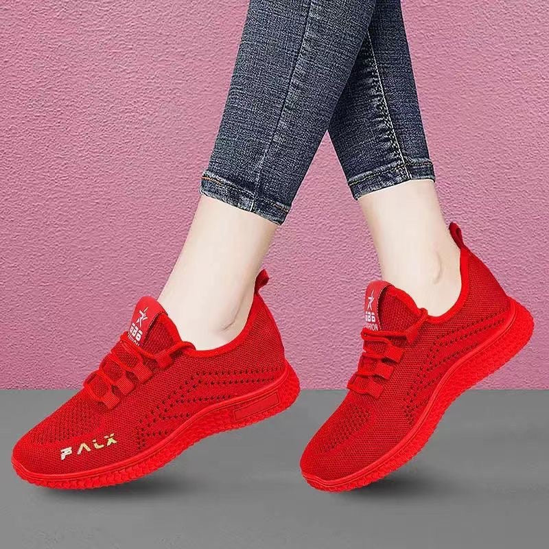 Damen Atmungsaktive Freizeit-Sneaker mit flexiblem Strick-Obermaterial R&B