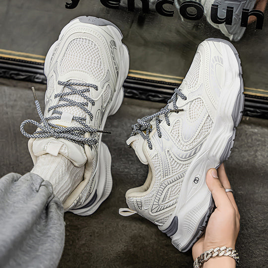 Damen Sportliche Leichtrittsneakers mit atmungsaktiver Mesh-Oberfläche und ergonomischem Design R&B
