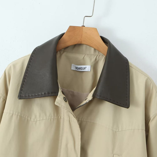 Damen Übergangsjacke mit praktischem Kordelzug R&B