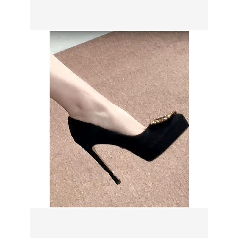 Damen High Heel Pumps mit luxuriösem Akzent R&B