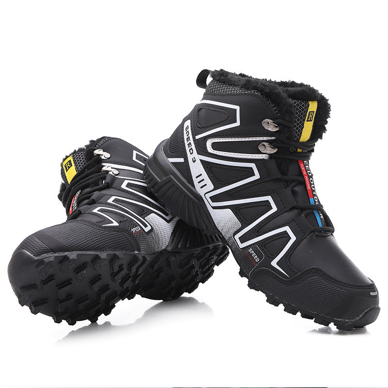 Damen hochfunktionale Winterstiefel mit isolierendem Fleecefutter und rutschfester Sohle R&B