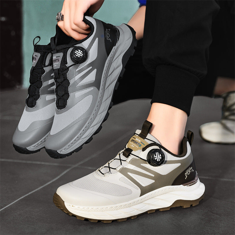 Damen Sportliche leichte Trailrunning-Schuhe mit rutschfester Sohle und atmungsaktivem Obermaterial R&B