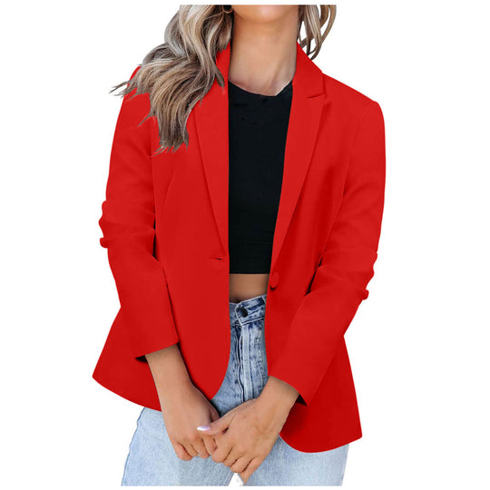 Damen Eleganter Blazer mit modernem Schnitt und praktischen Taschen R&B