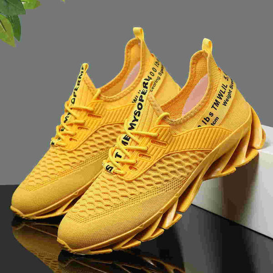 Damen Sportliche High-Performance Sneakers mit auffälligem Sohlenprofil R&B