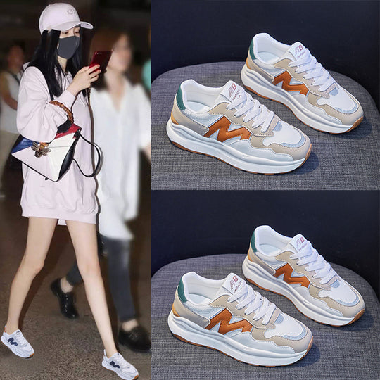 Damen Modische Sneakers mit stabilem Dämpfungssystem und rutschfester Sohle R&B